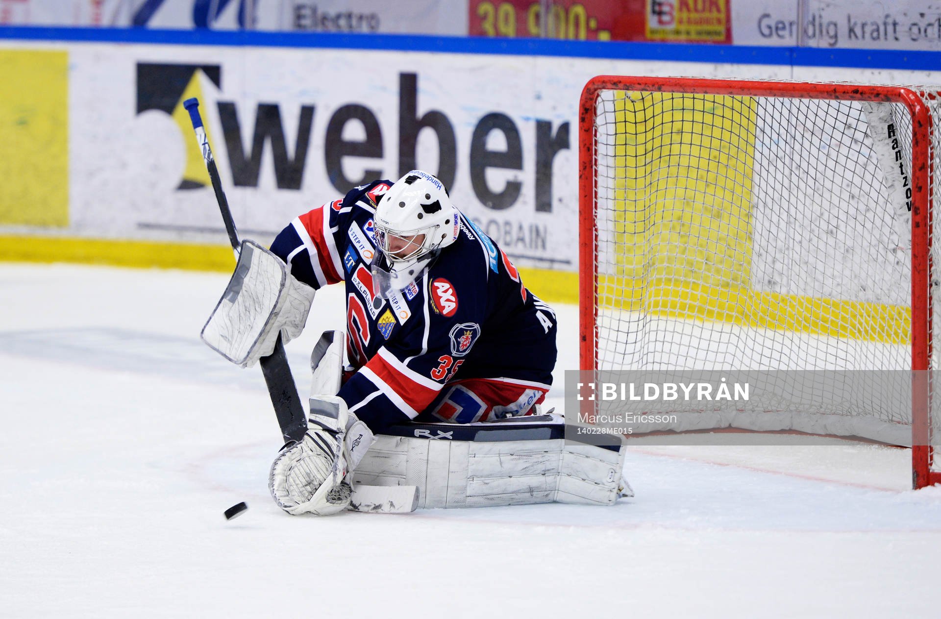 Södertäljes målvakt Andreas Andersson