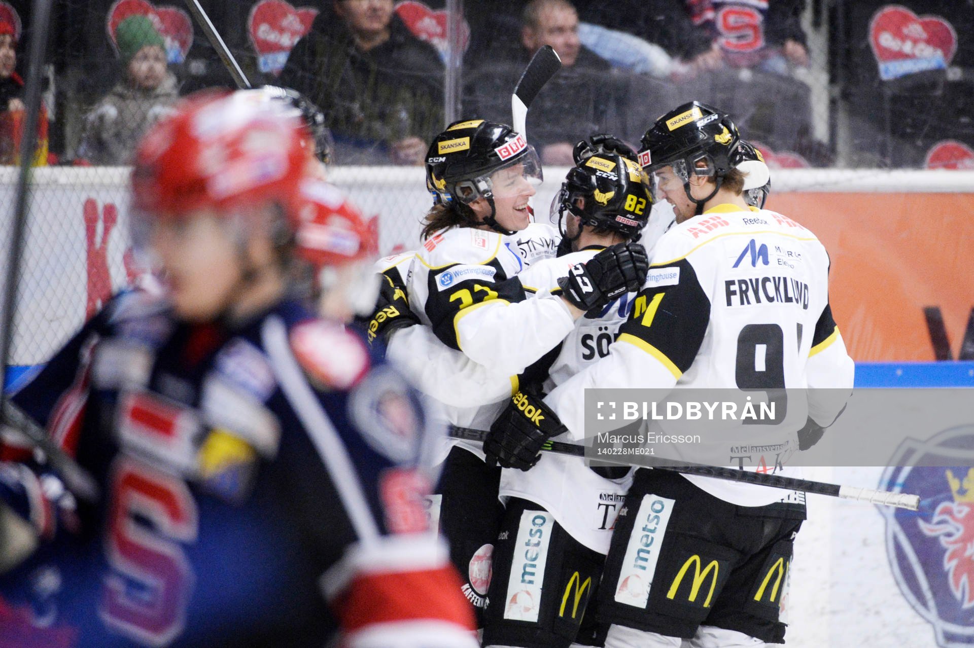 Västerås Marcus Jonsson jublar