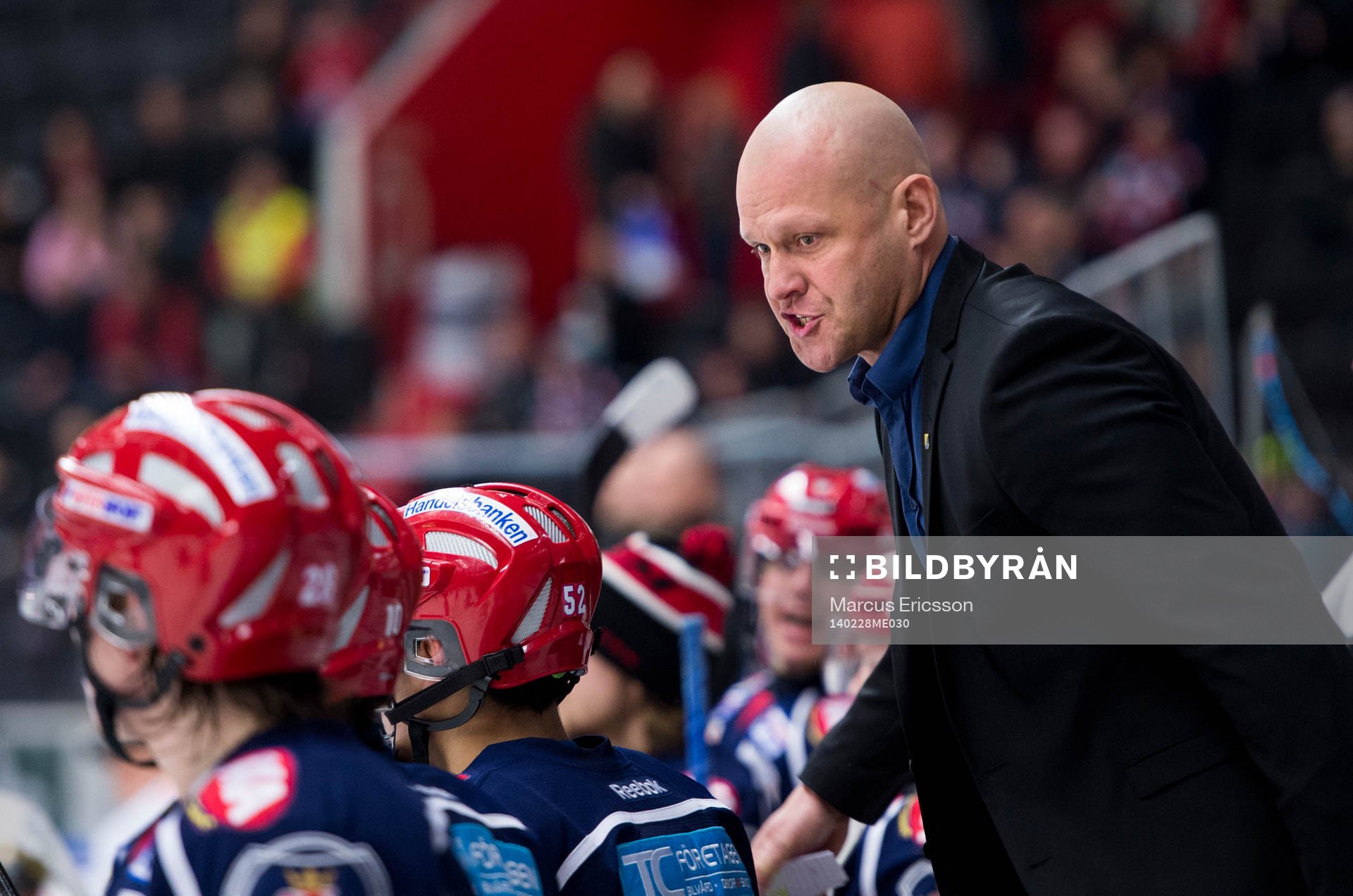 Södertäljes tränare Andreas Johansson