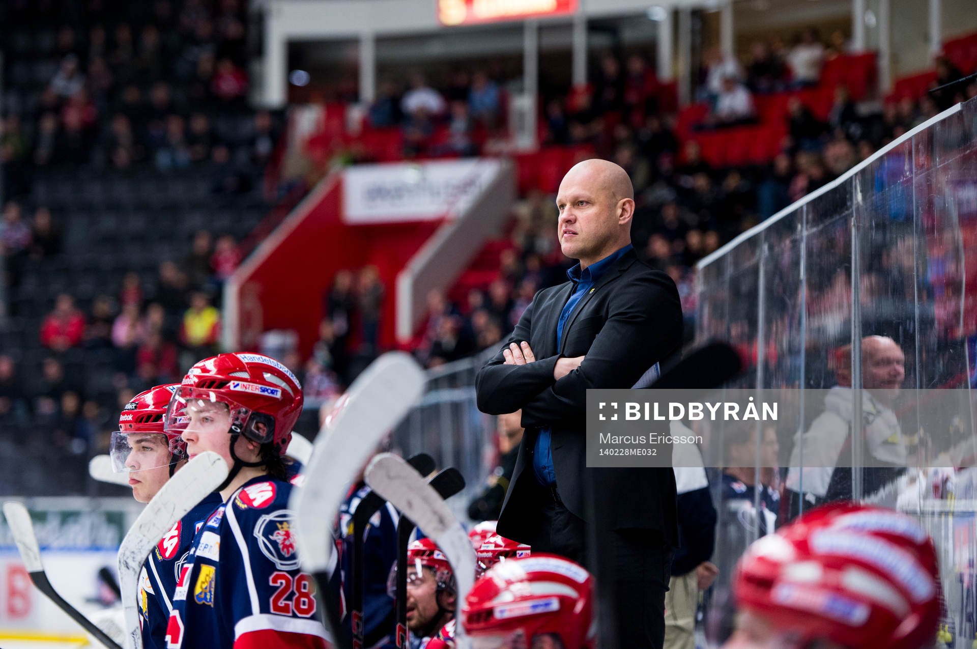 Södertäljes tränare Andreas Johansson