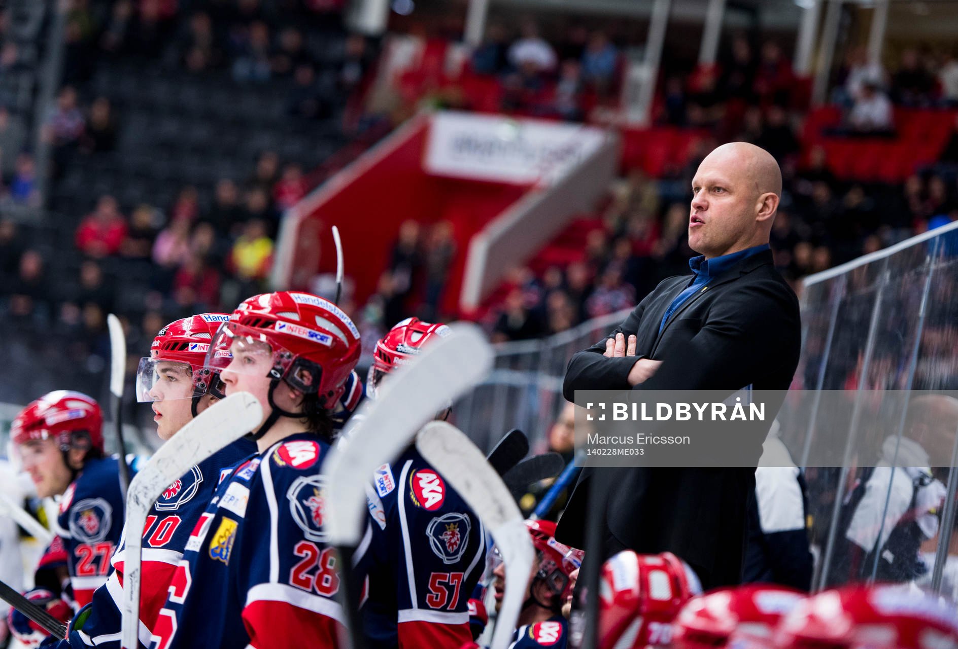 Södertäljes tränare Andreas Johansson