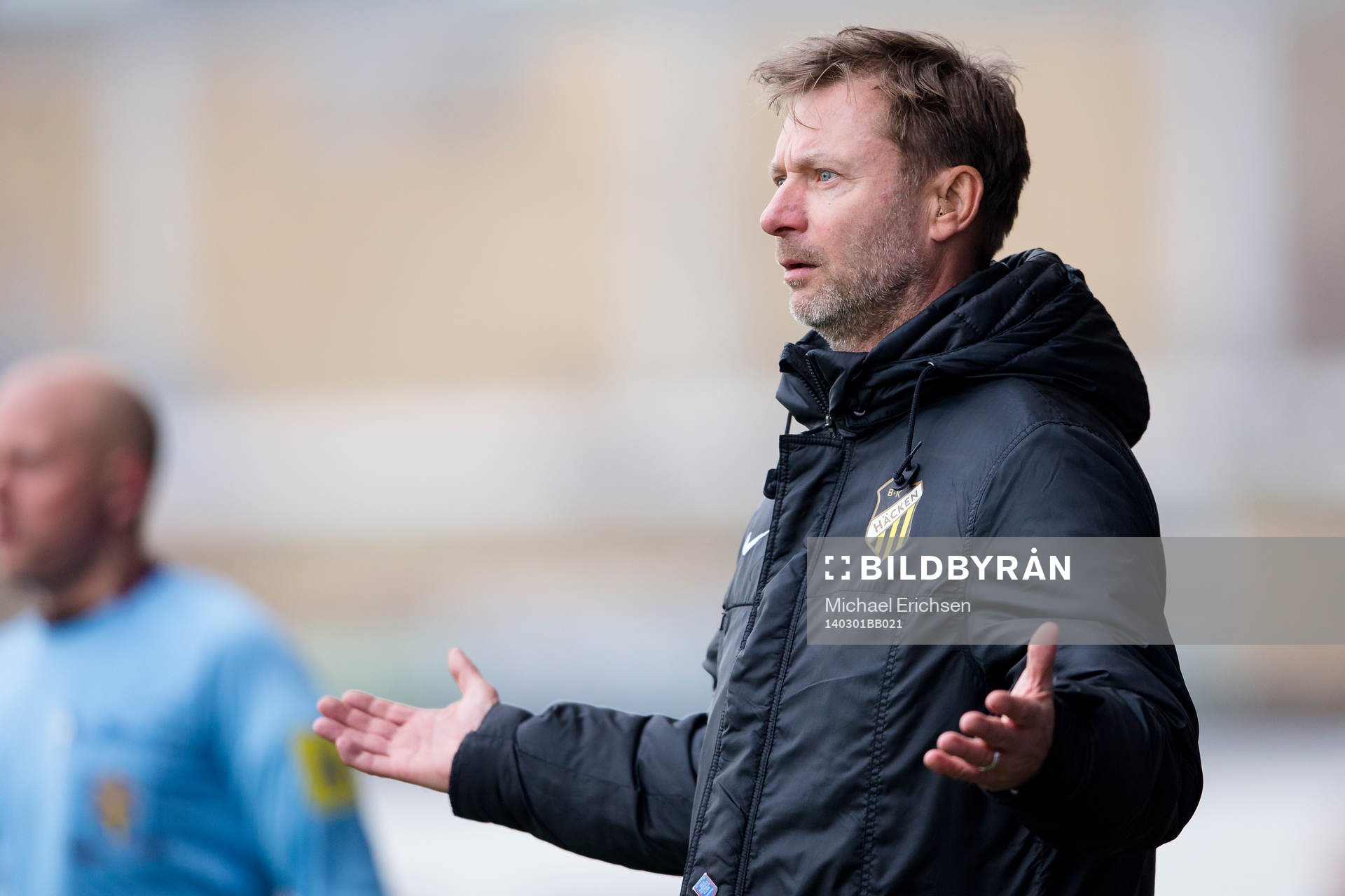 Häckens tränare Peter Gerhardsson