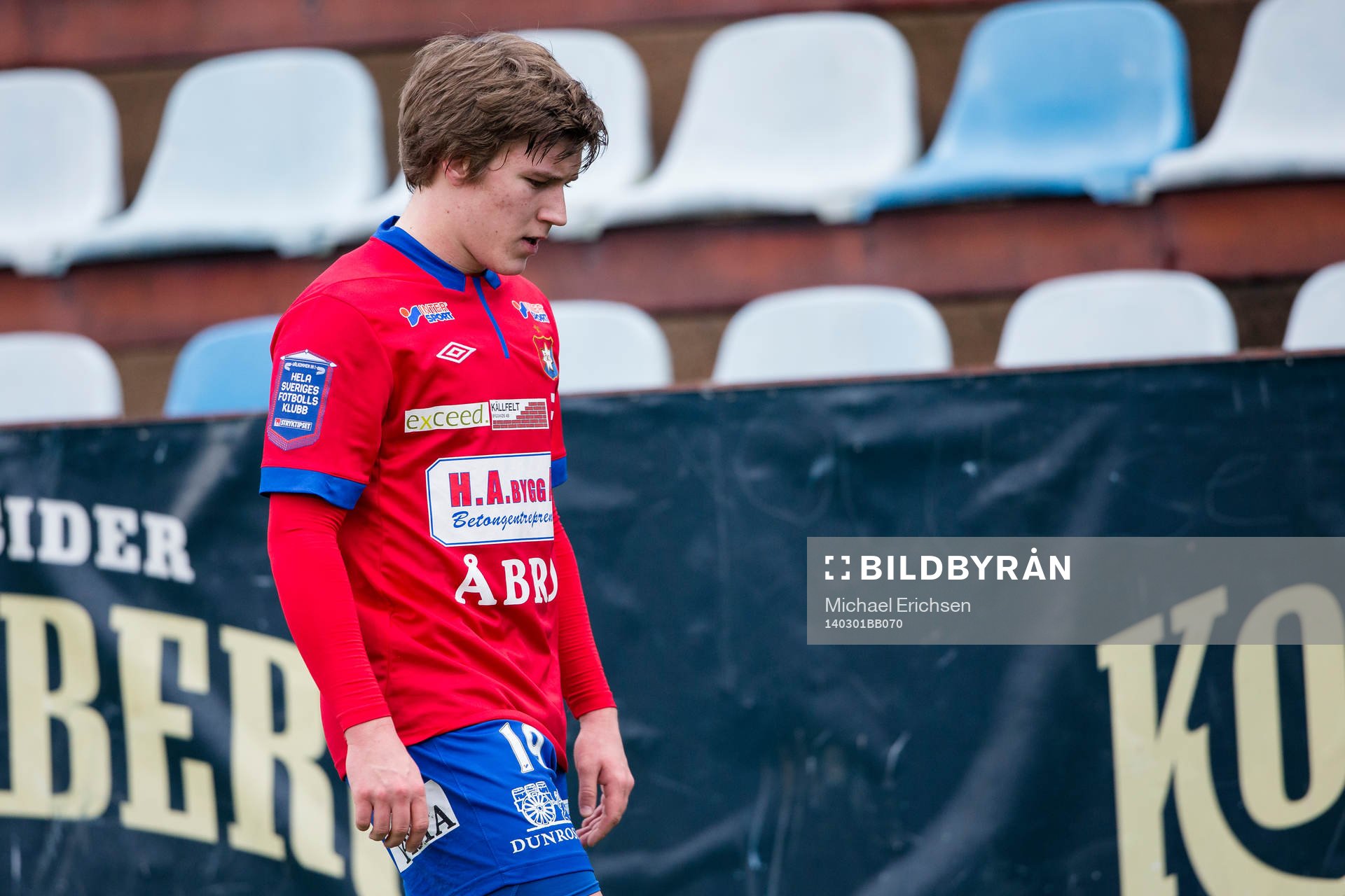 Örgrytes André Nilsson går av planen