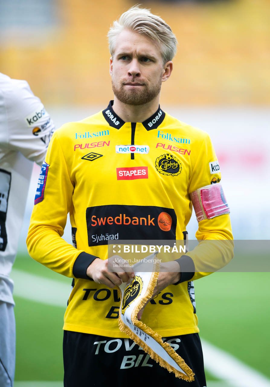 Elfsborgs nye lagkapten Johan Larsson