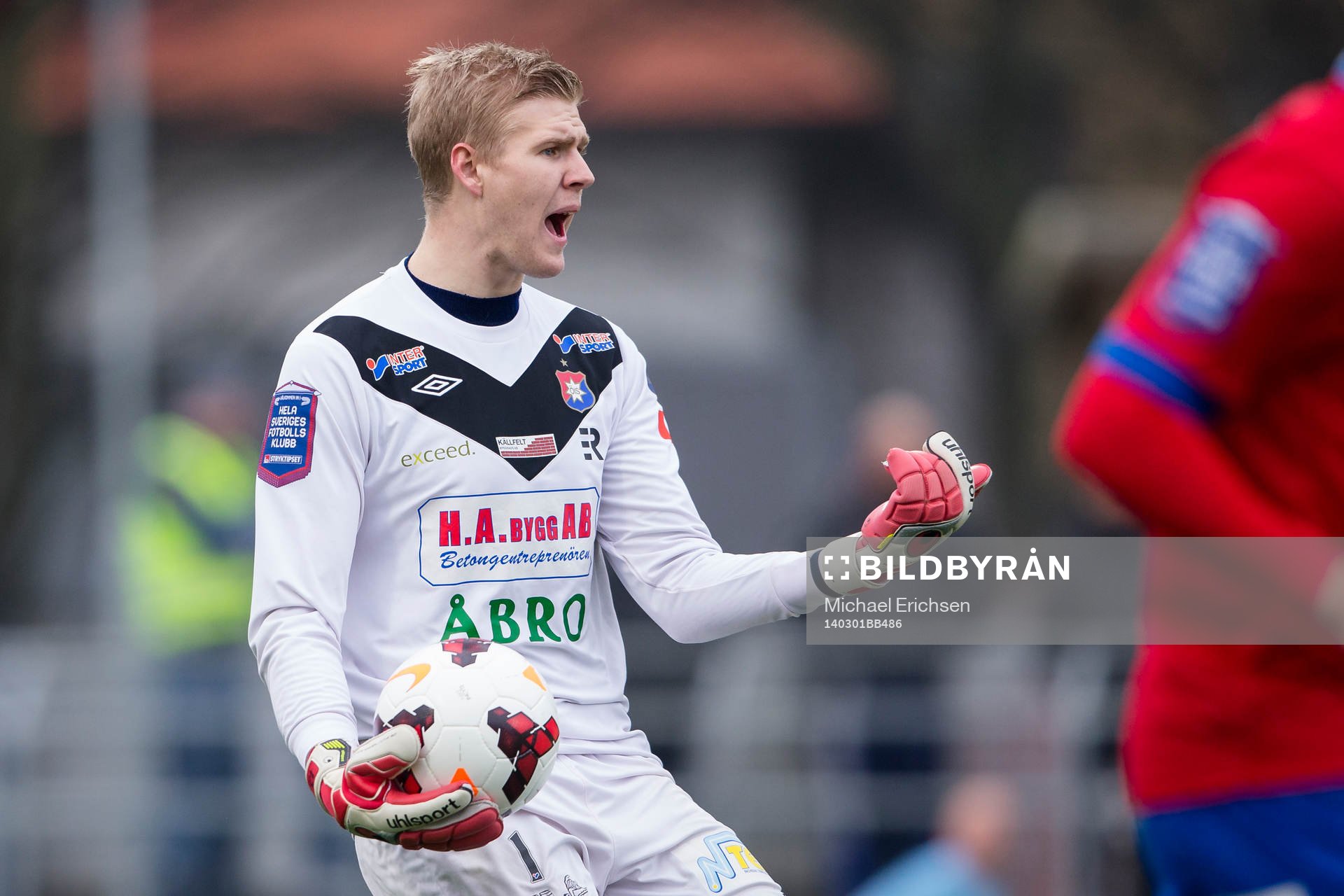 Örgrytes målvakt Fredrik Andersson