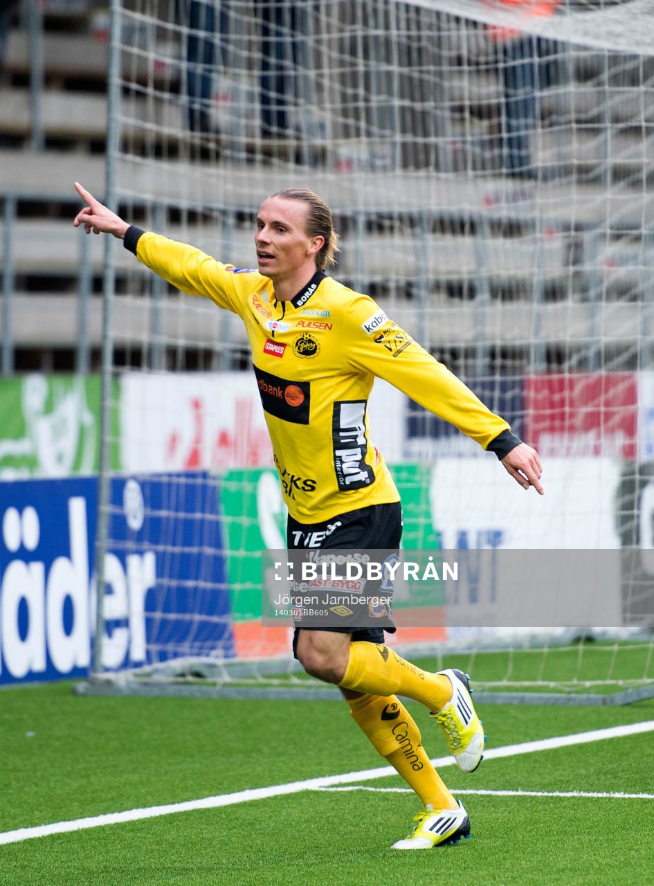 Elfsborgs Niklas Hult jublar