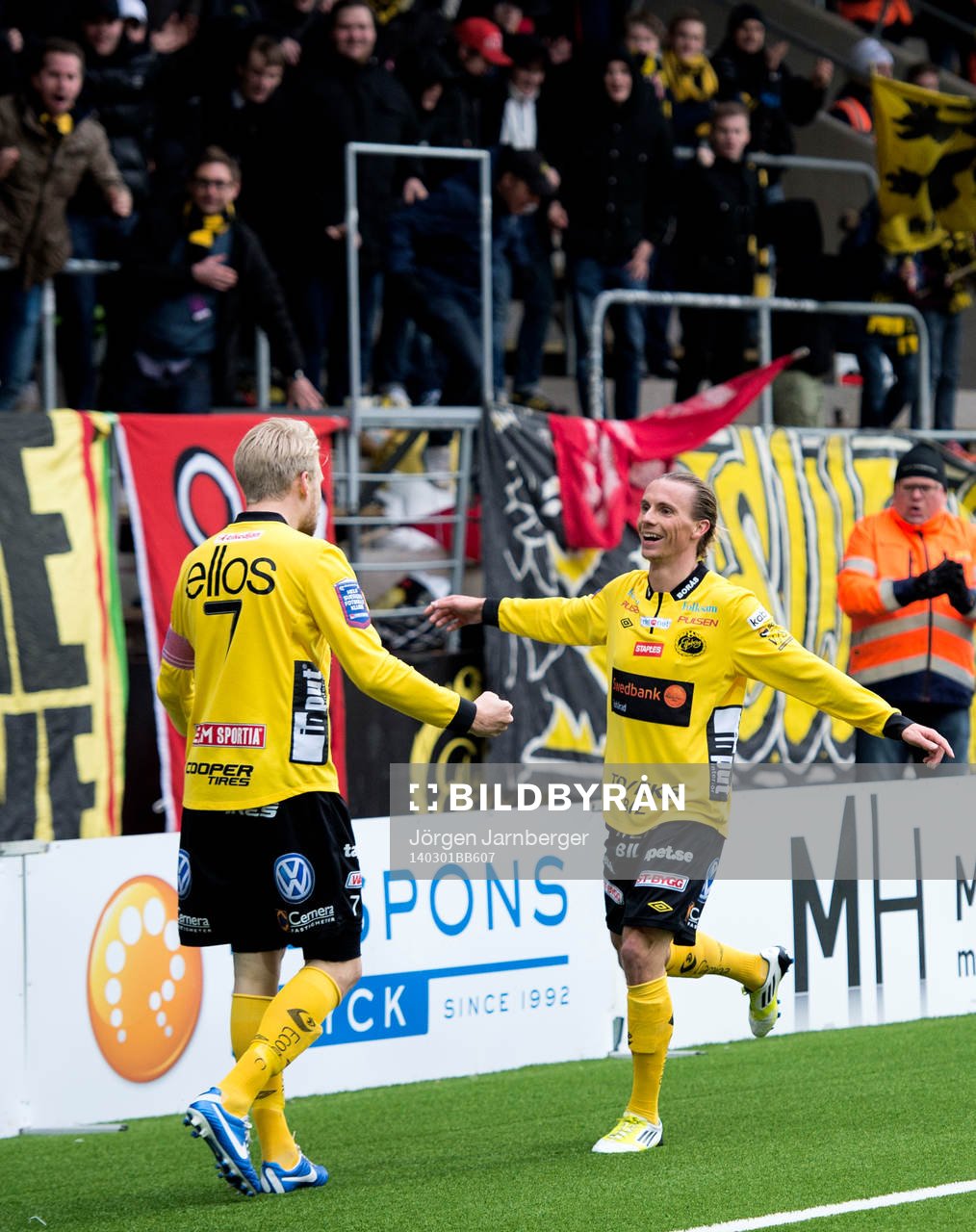 Elfsborgs Niklas Hult jublar