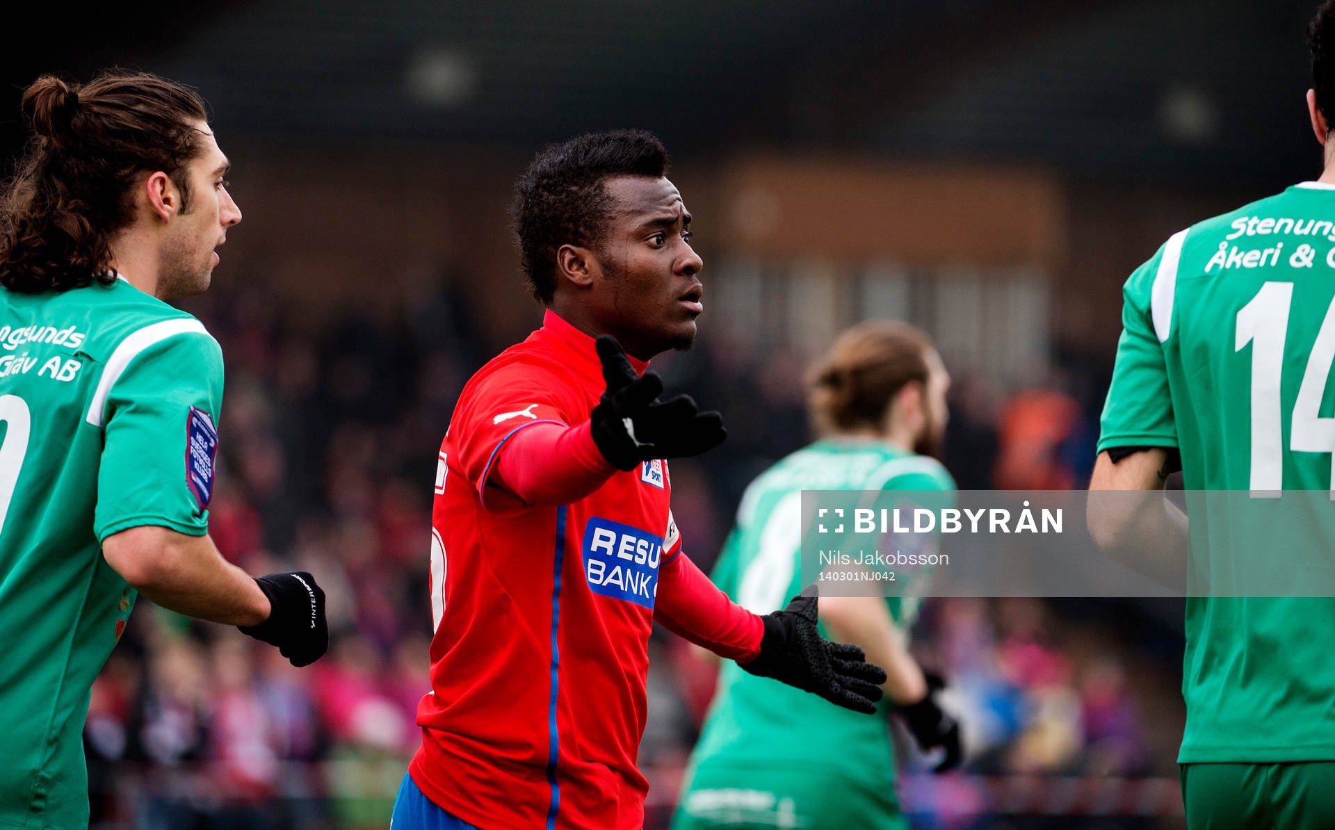 Helsingborgs David Accam vill ha straff