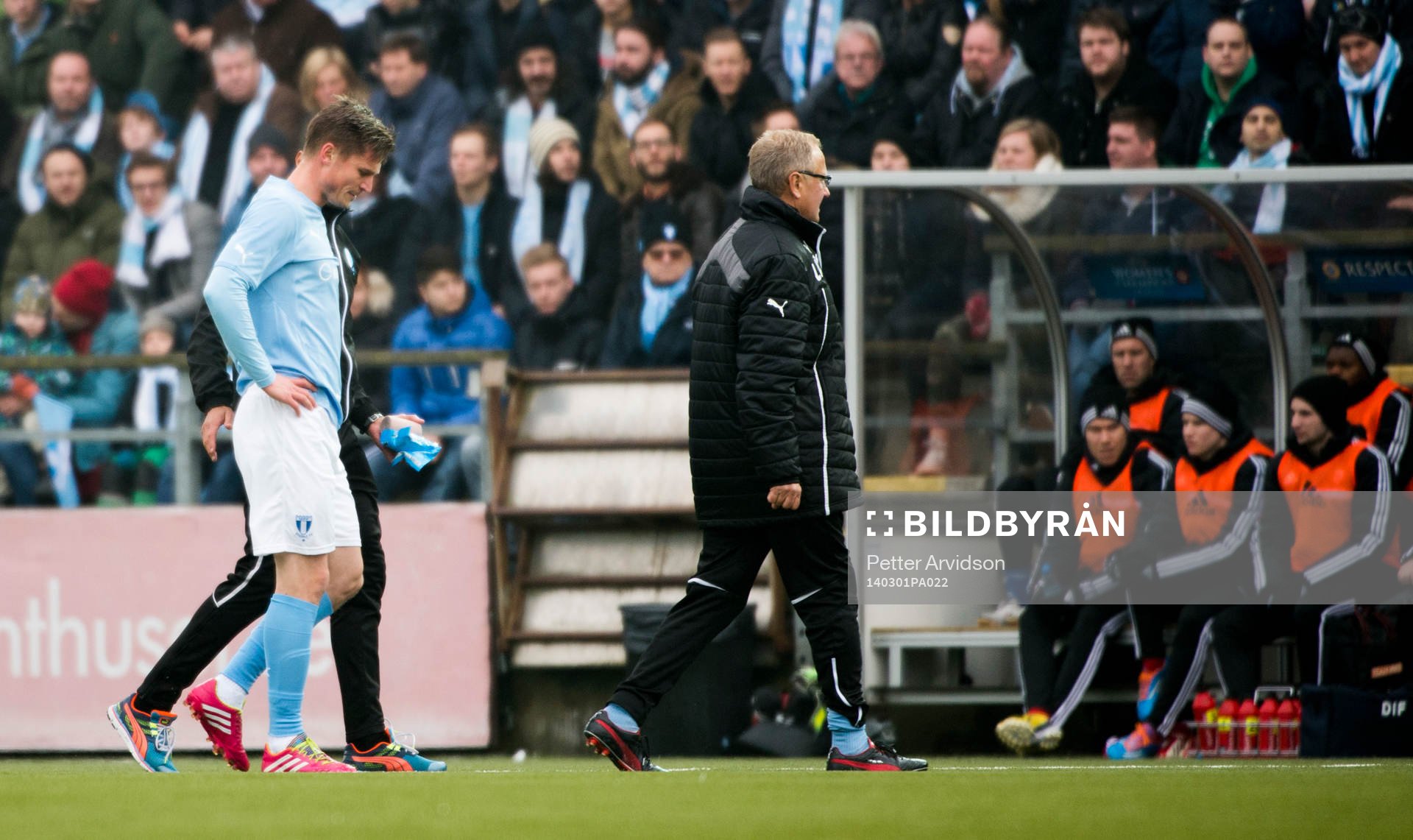 Malmös Markus Rosenberg utgår skadad