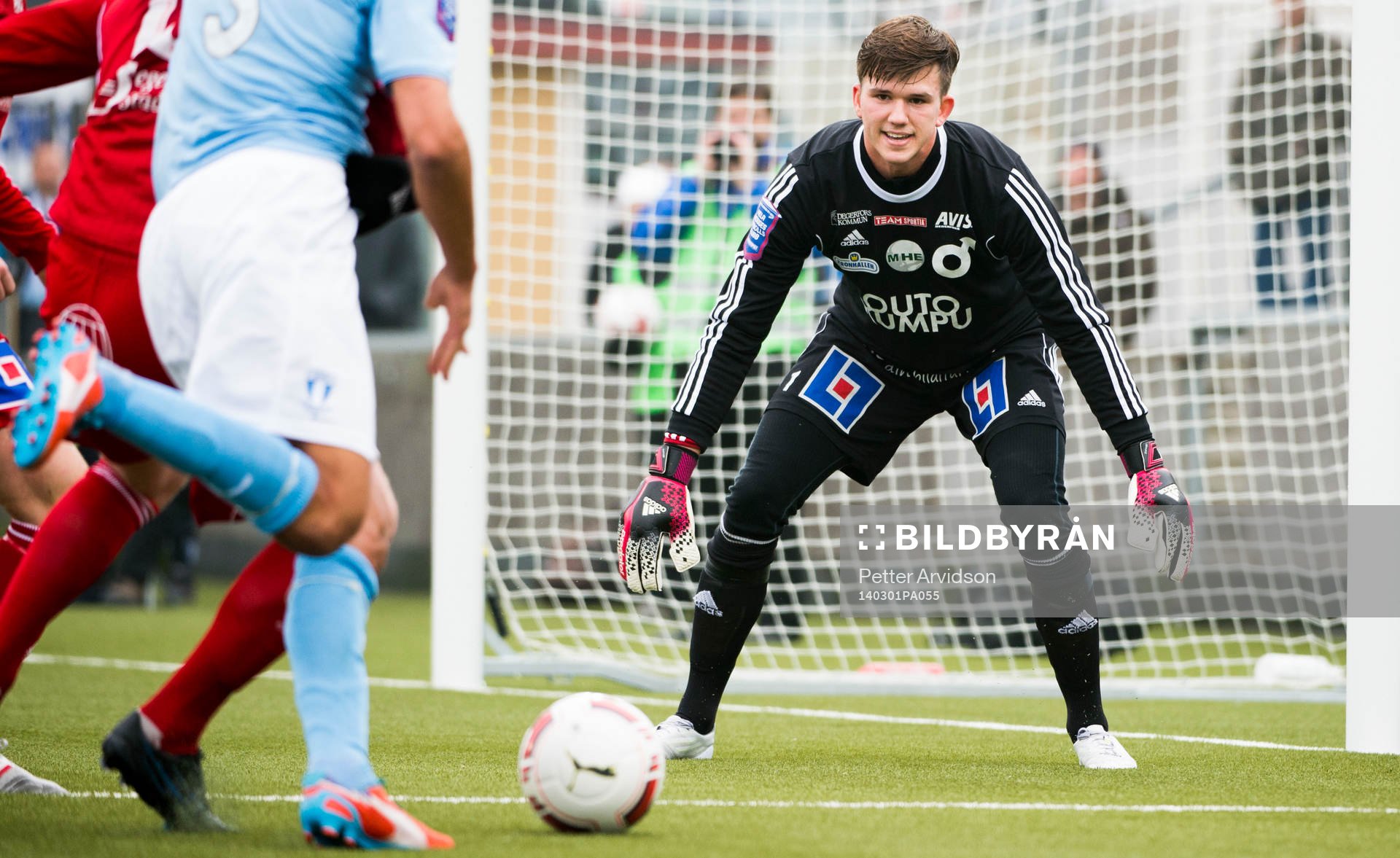 Degerfors målvakt August Strömberg