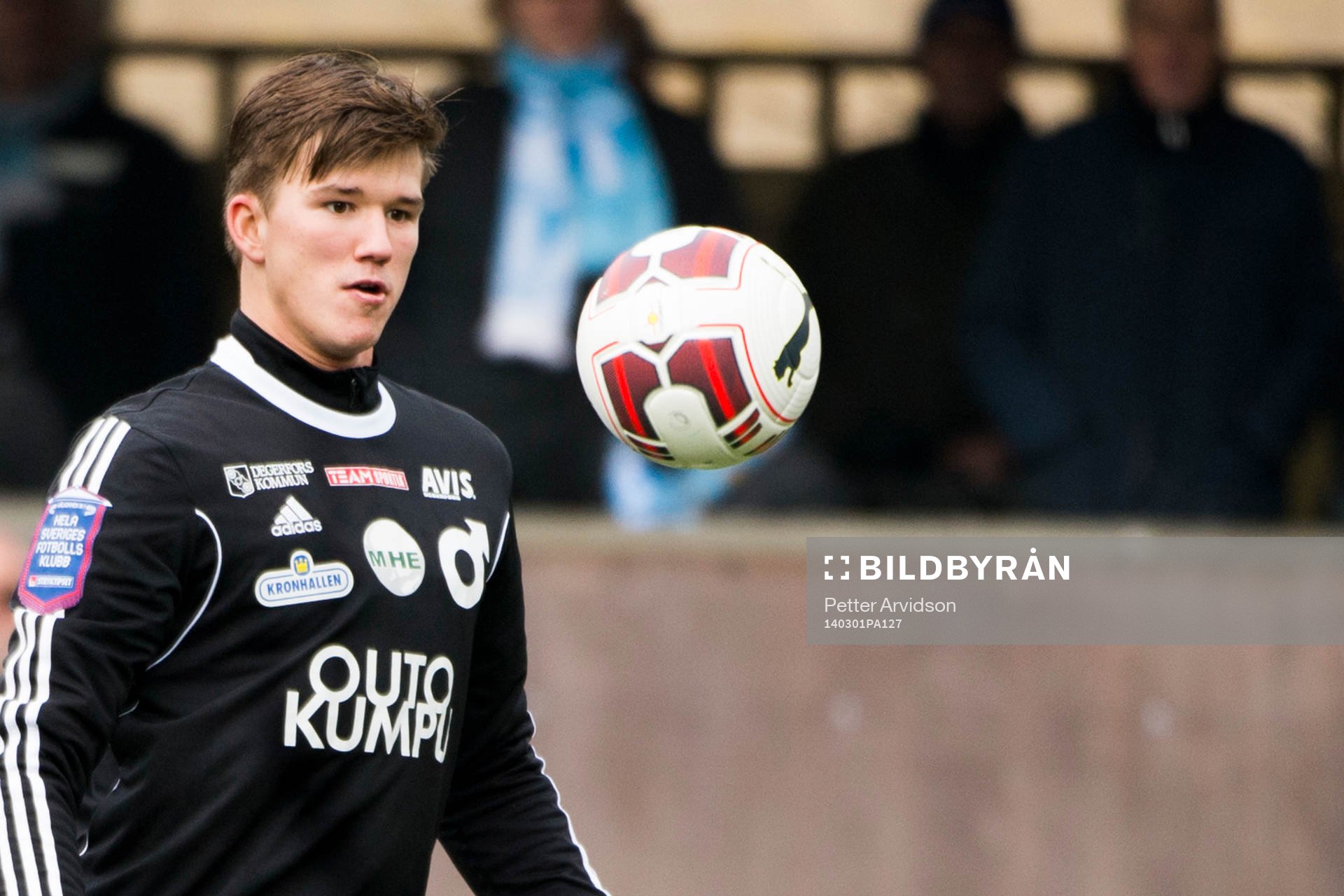Degerfors målvakt August Strömberg