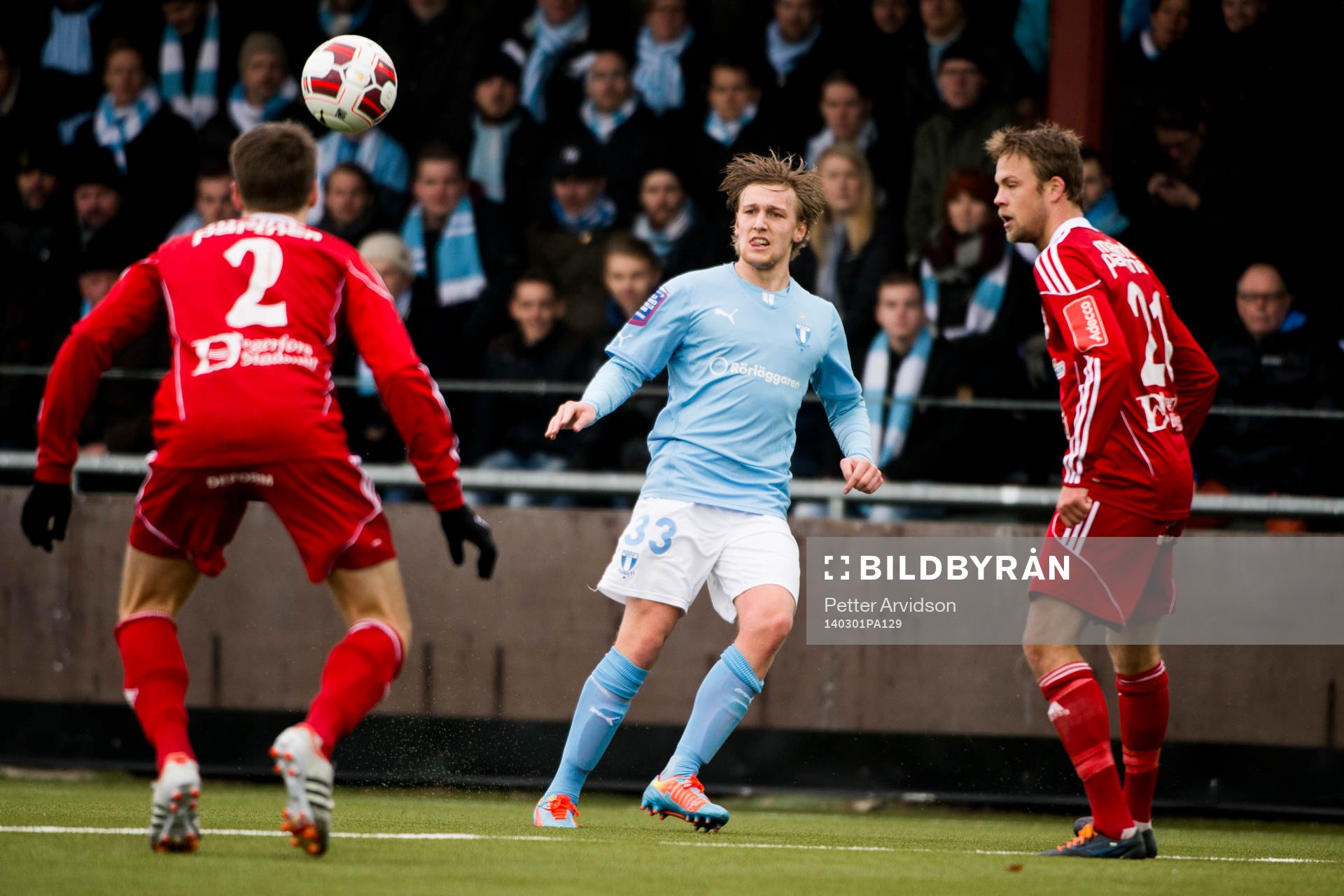 Malmös Emil Forsberg lägger ett inlägg