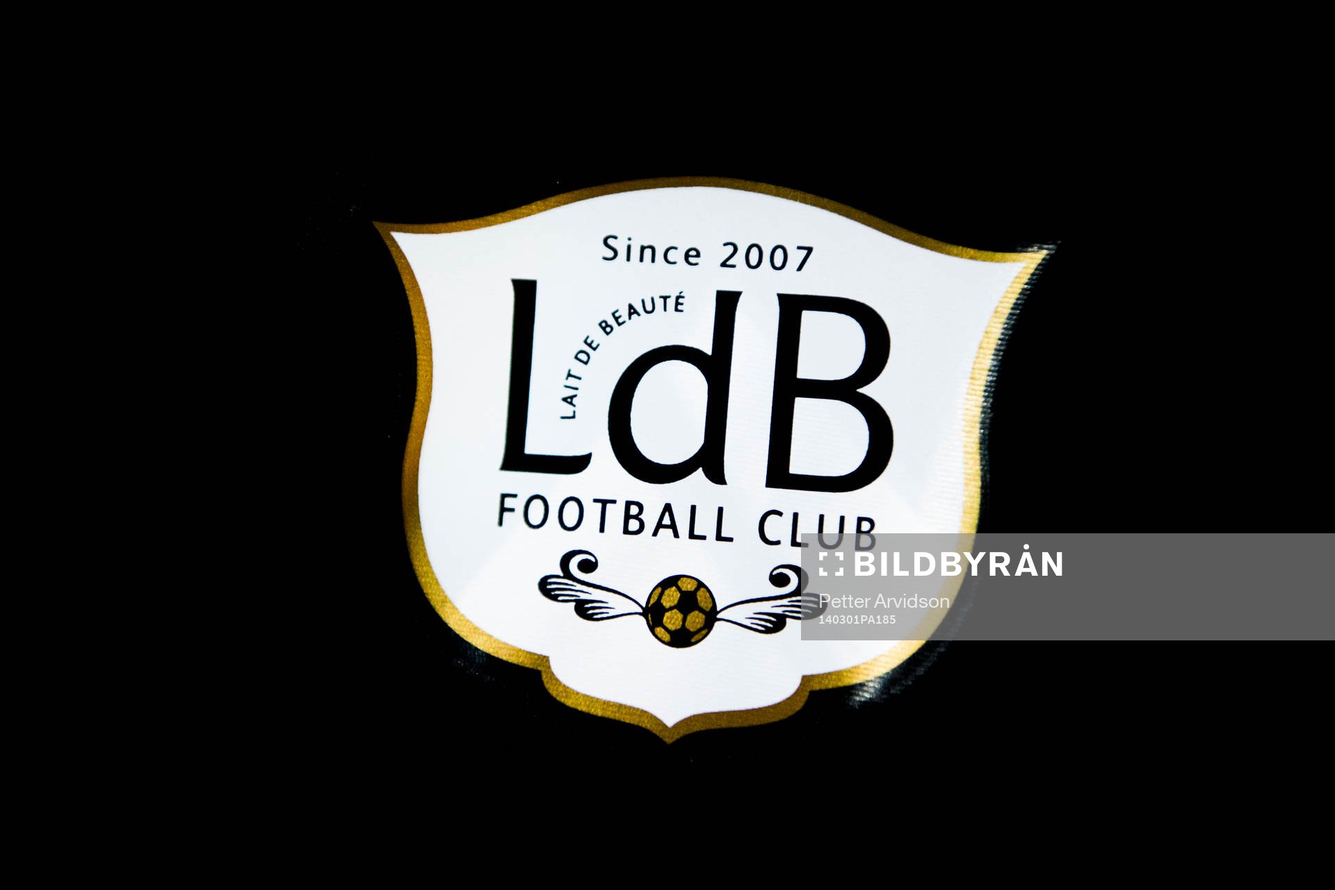 FC Rosengård före detta LDB FCs gamla emblem
