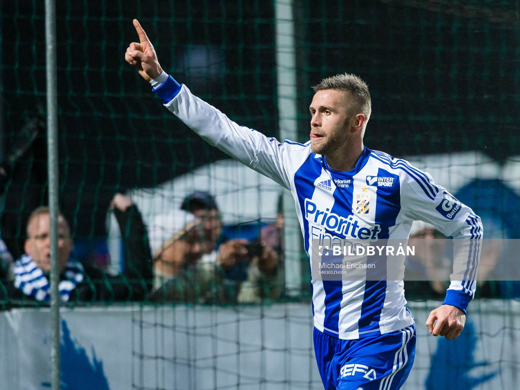 IFK Göteborgs Kjetil Waehler jublar