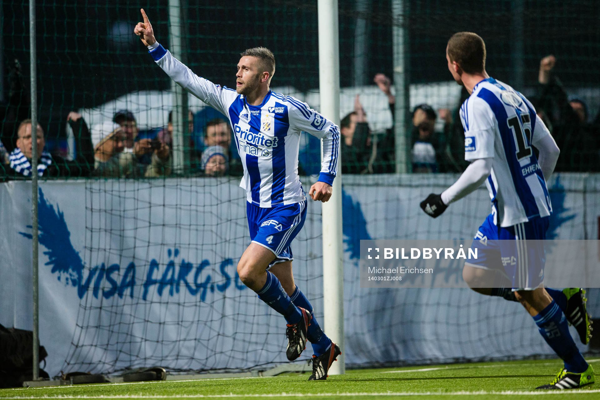 IFK Göteborgs Kjetil Waehler jublar