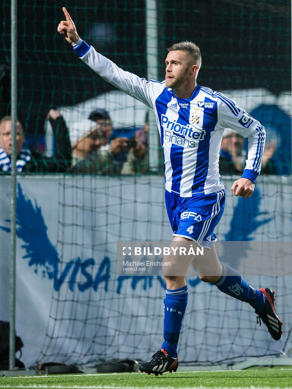 IFK Göteborgs Kjetil Waehler jublar