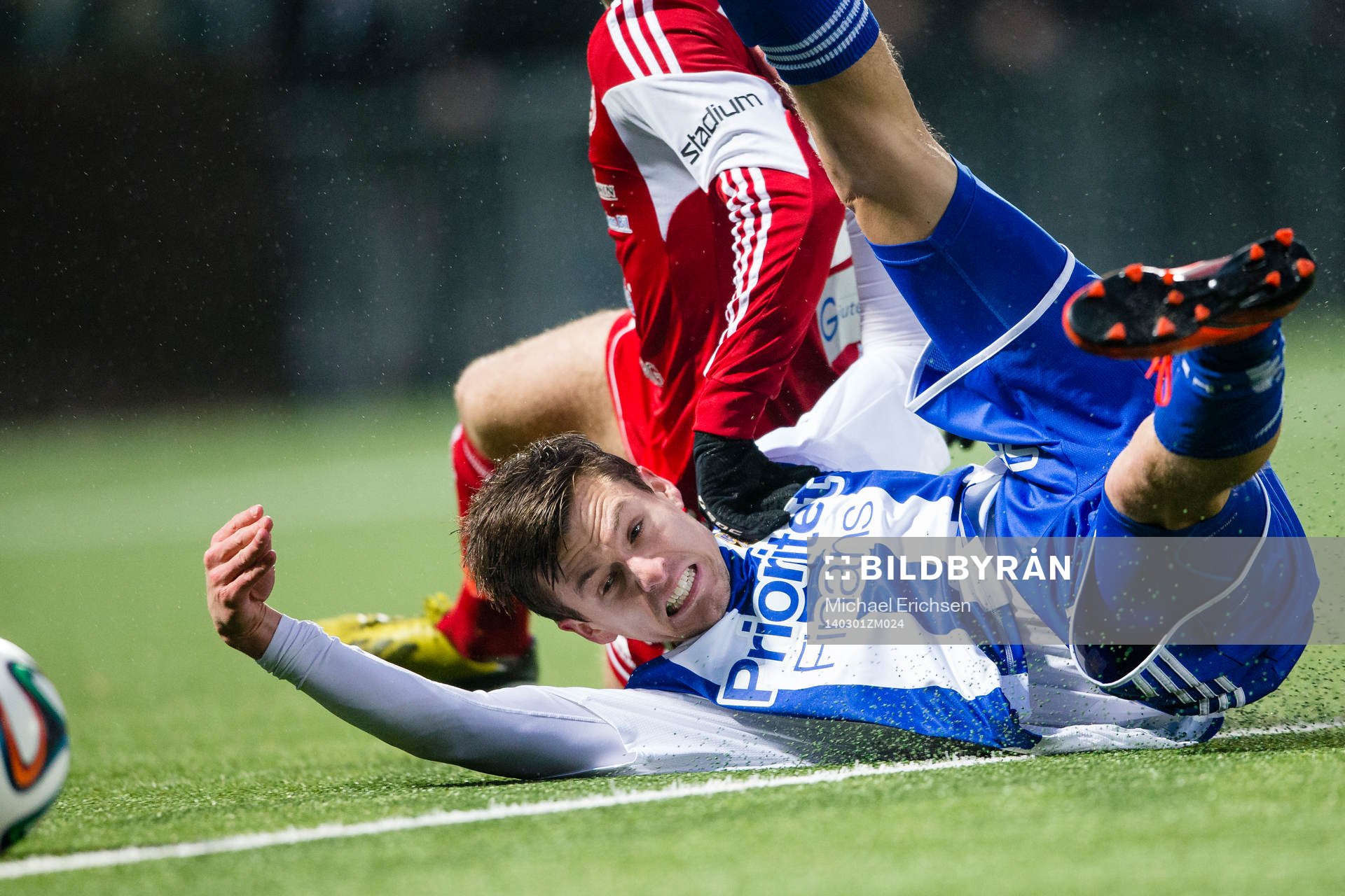 IFK Göteborgs Lasse Vibe ramlar