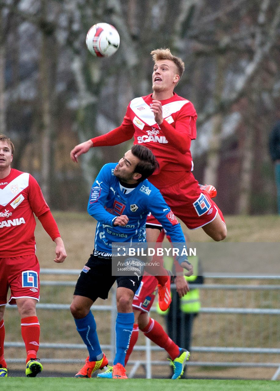 Halmstads Kristinn Steindórsson och Assyriskan Jens