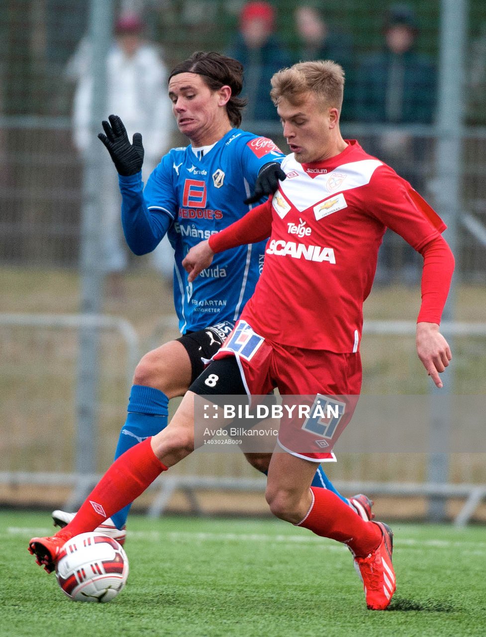 Halmstads  Marcus Antonsson och Jens Jakobsson
