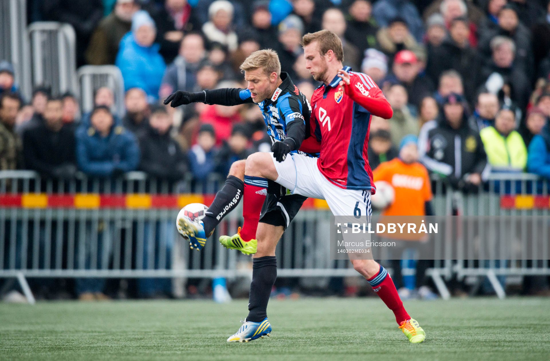 Sirius Johan Arneng och Djurgårdens Aleksander Faltsetas