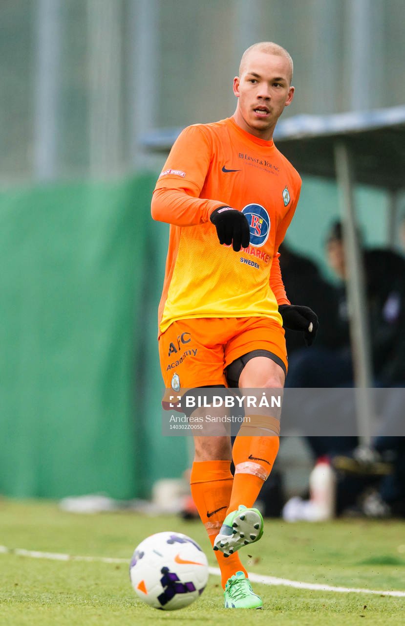 AFC Uniteds Ricardo Persson Grey