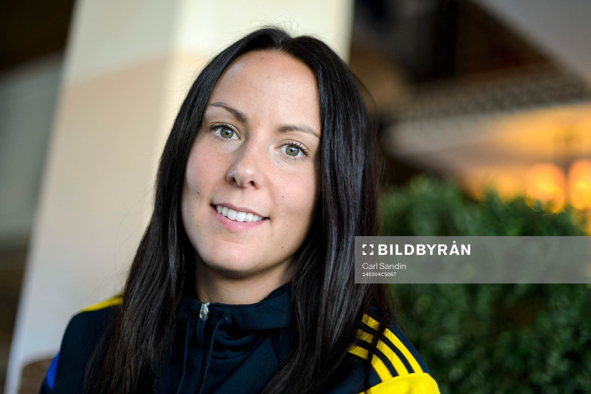 Sveriges målvakt Carola Söberg
