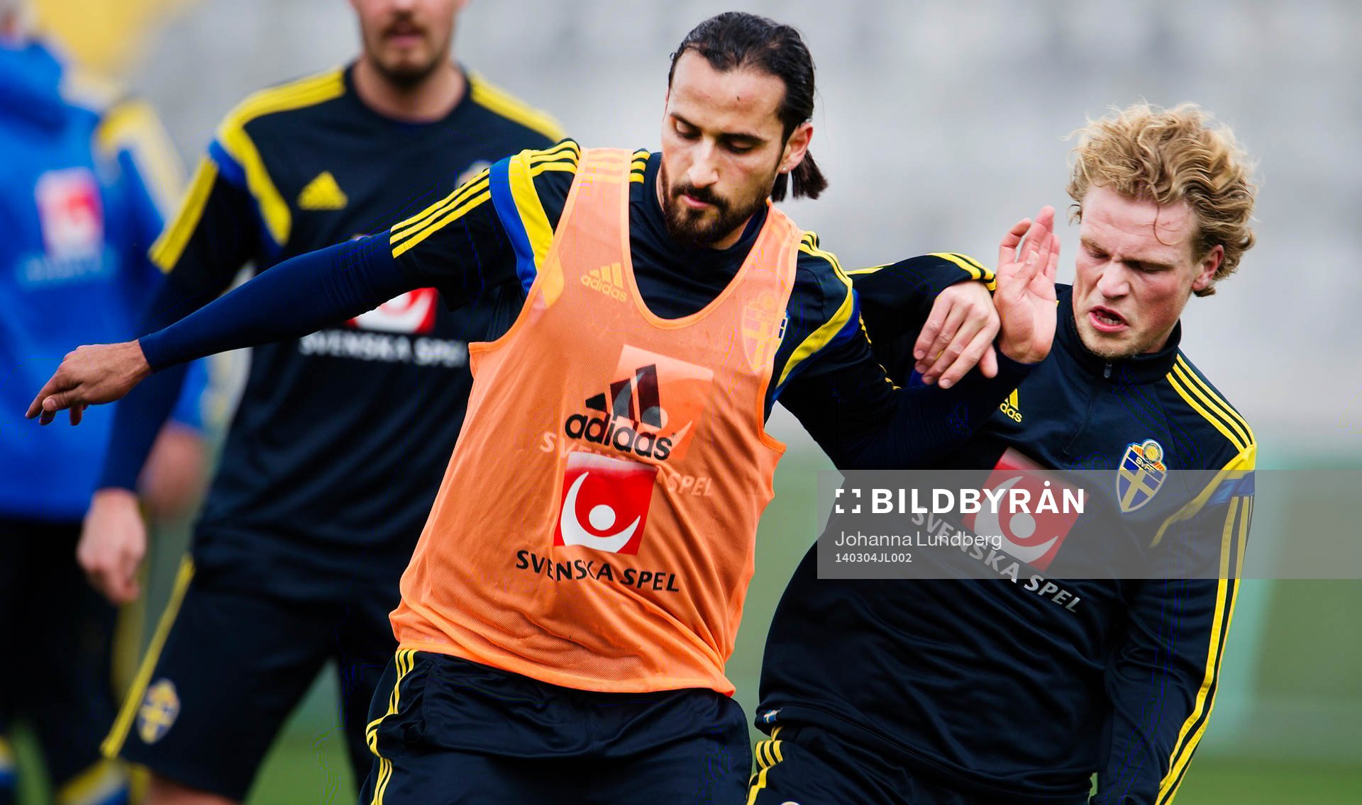 Erkan Zengin och Oscar Hiljemark