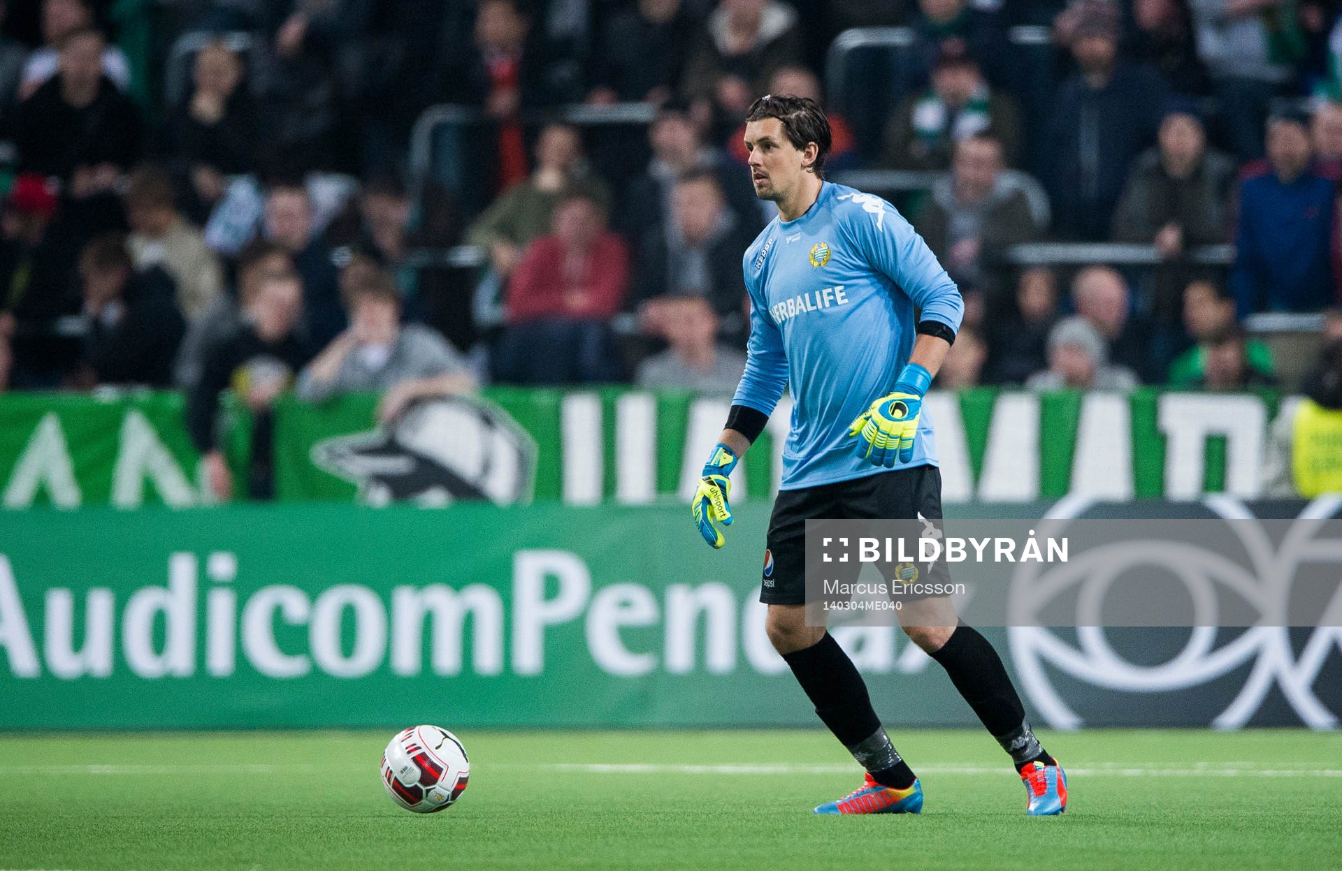 Hammarbys målvakt Johannes Hopf