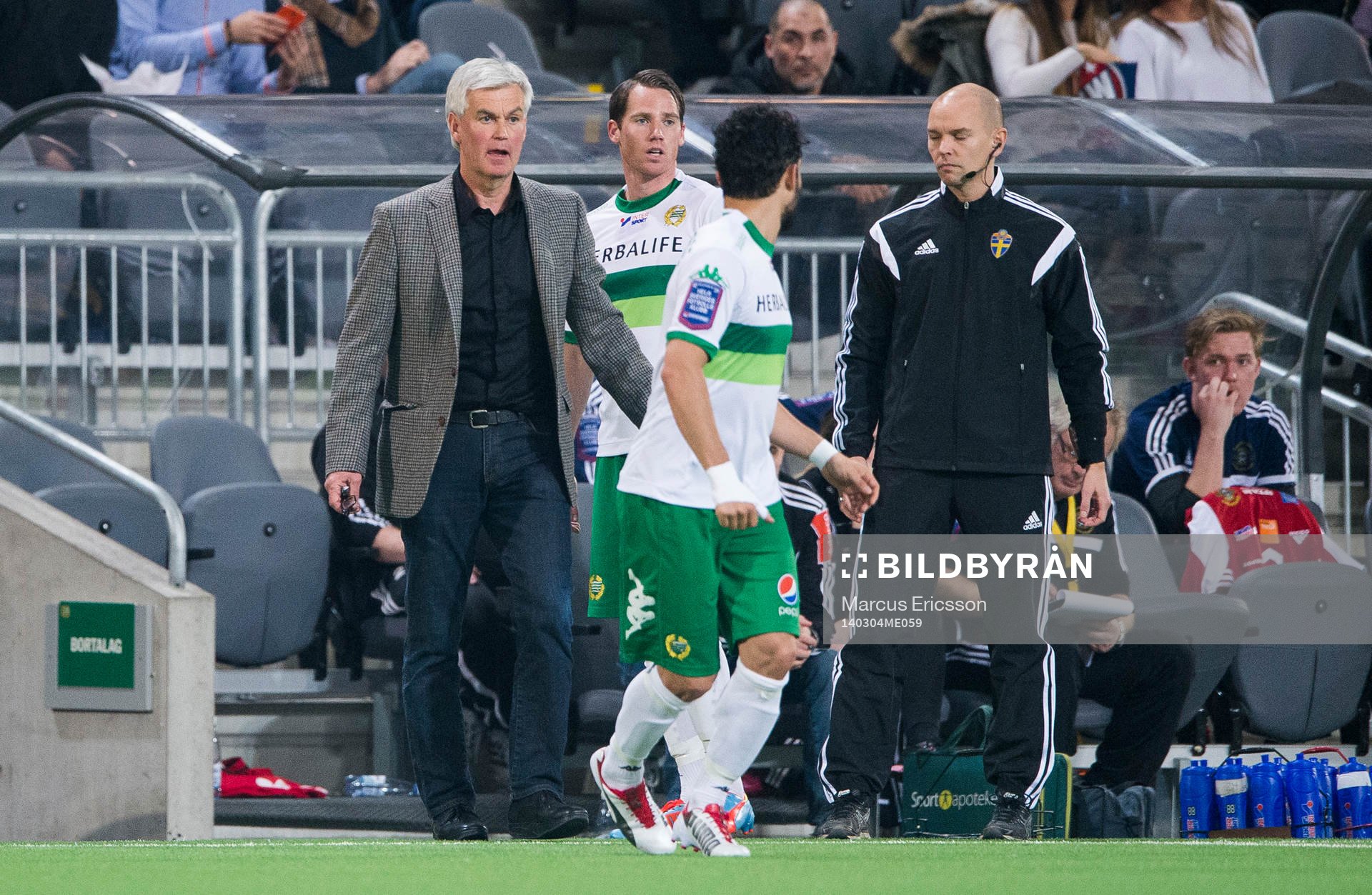 Hammarbys tränare Nanne Bergstrand