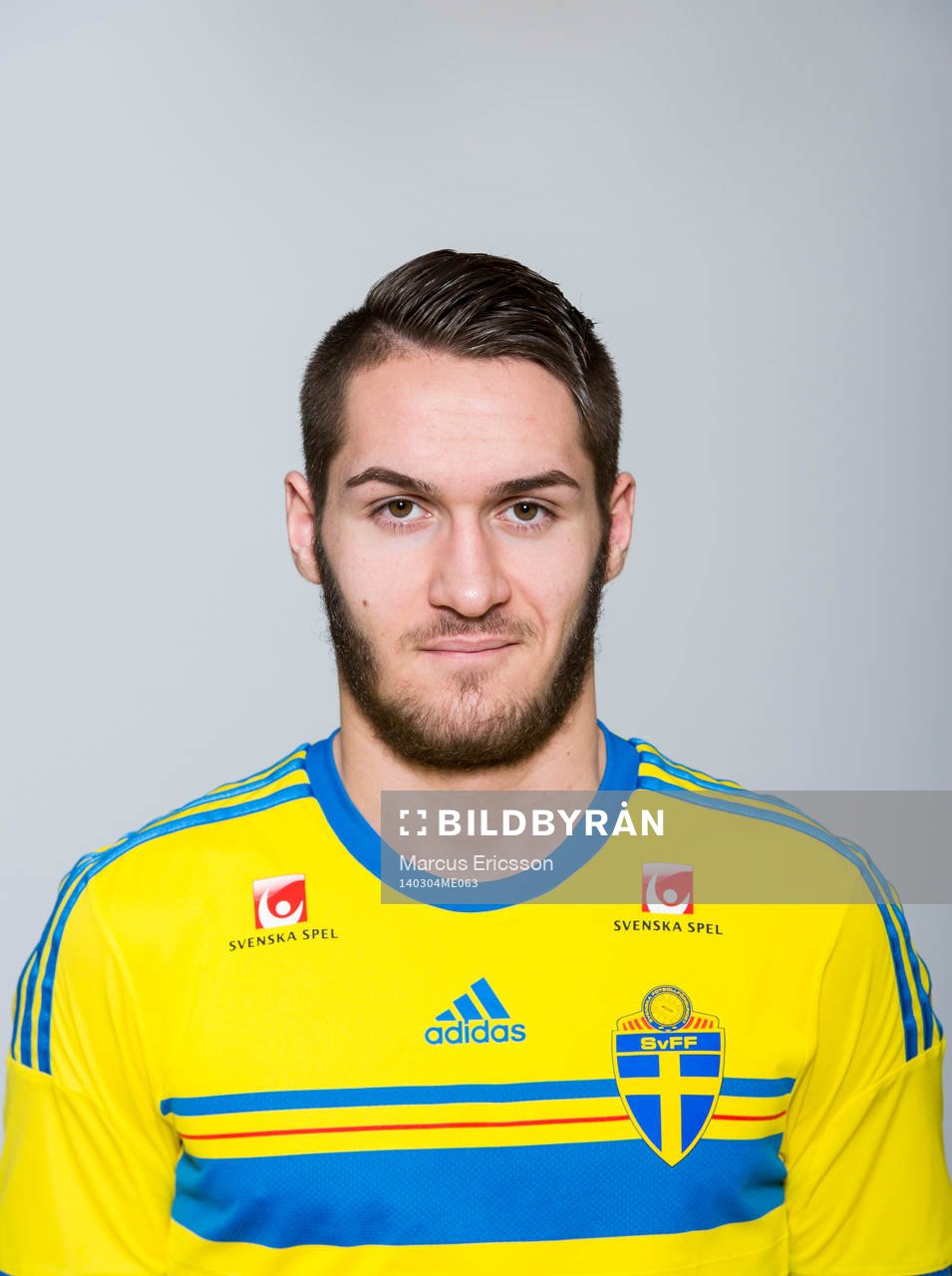 Porträtt på Shekelqim Krasniqi i P18