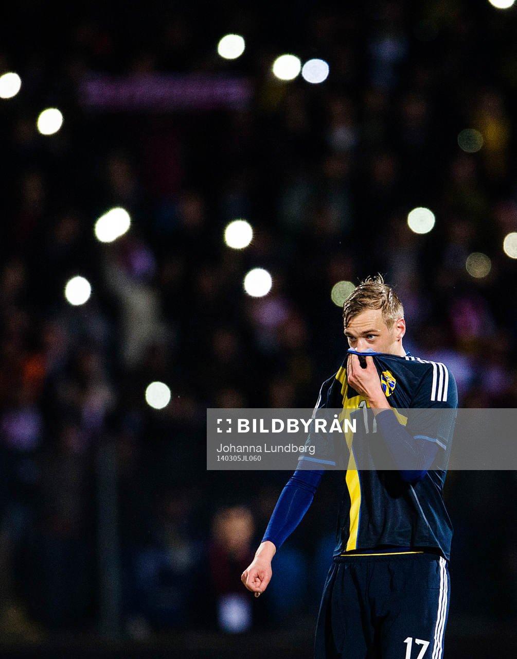 Sveriges  Joel Ekstrand deppar