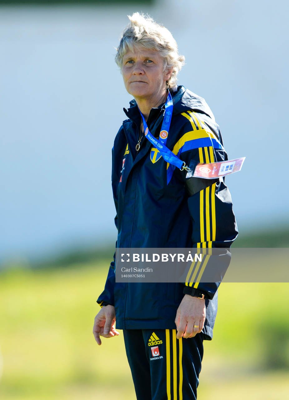 Sveriges förbundskapten Pia Sundhage