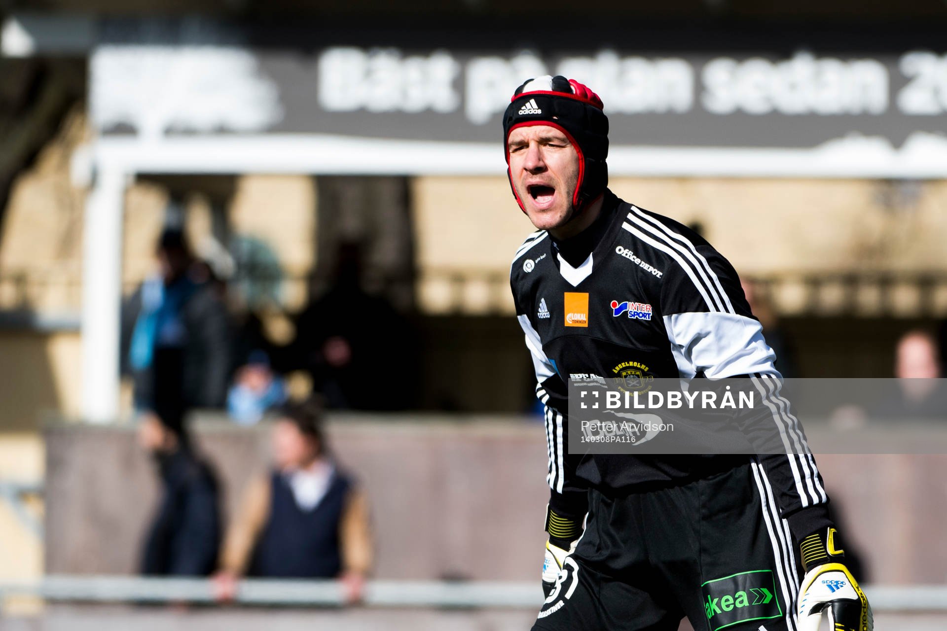 Ängelholms målvakt Matt Pyzdrowski