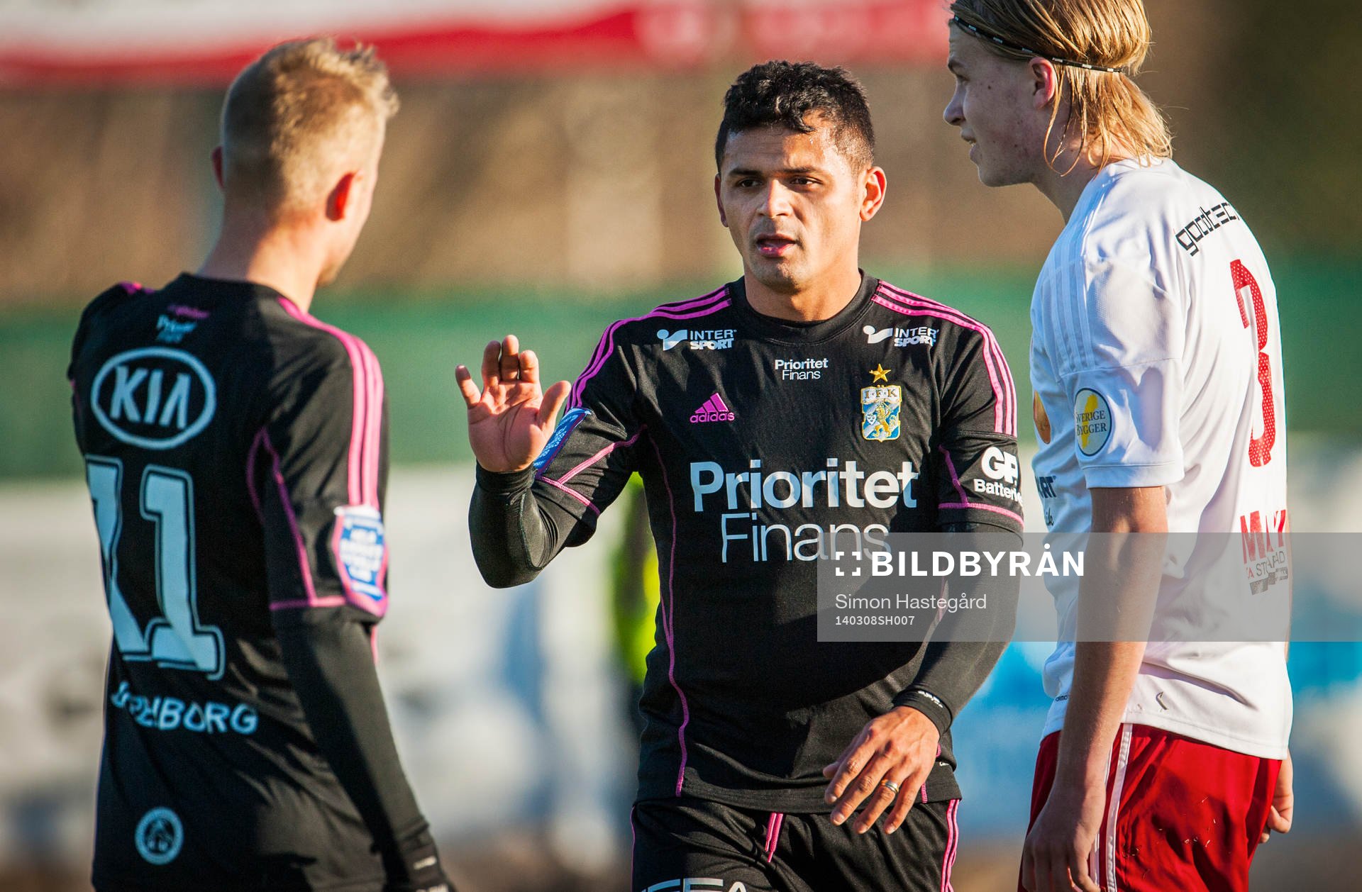 IFK Göteborgs Daniel Lopes Silva jublar