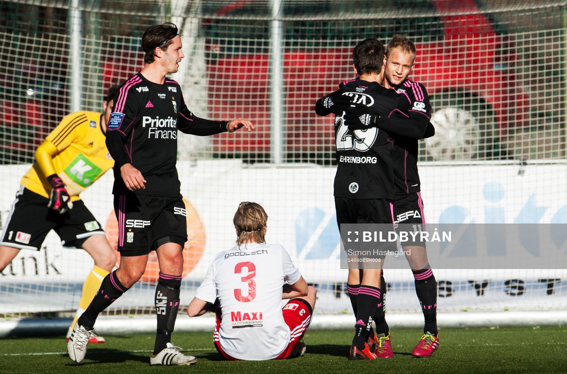IFK Göteborgs Robin Söder jublar