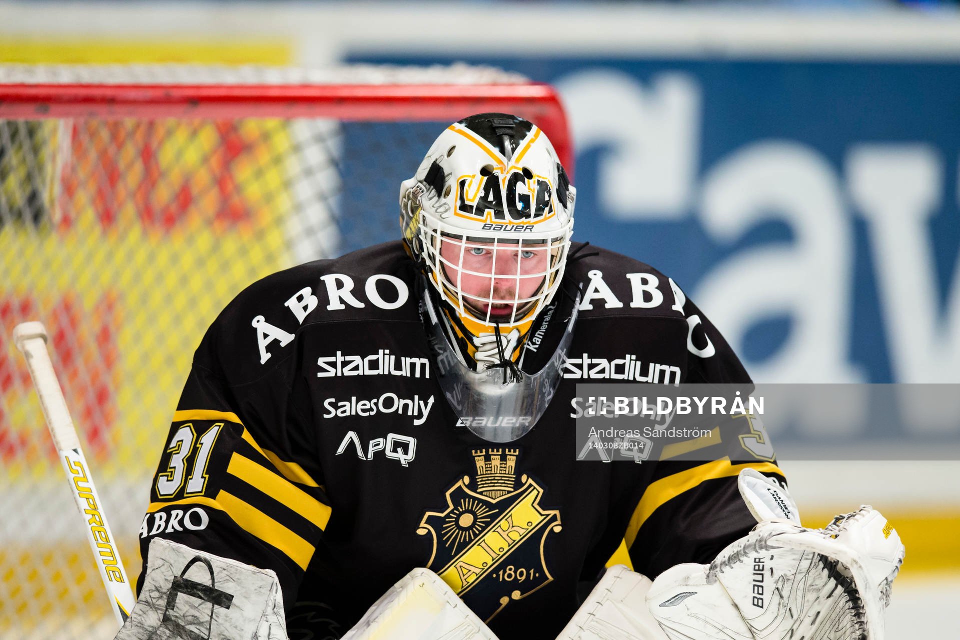 s målvakt Daniel Larsson