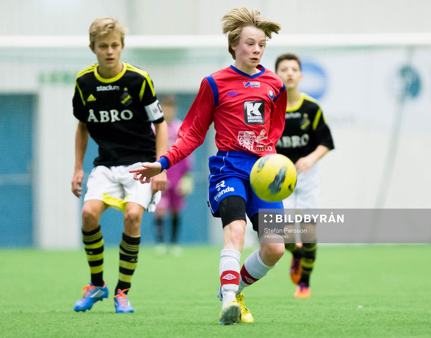 under fotbollsmatchen i Tipselit cup mellan AIK och Örgryte