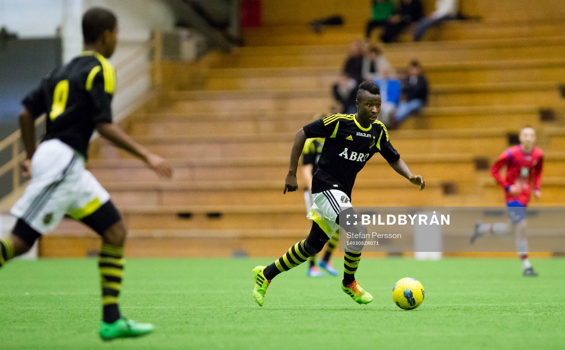 under fotbollsmatchen i Tipselit cup mellan AIK och Örgryte