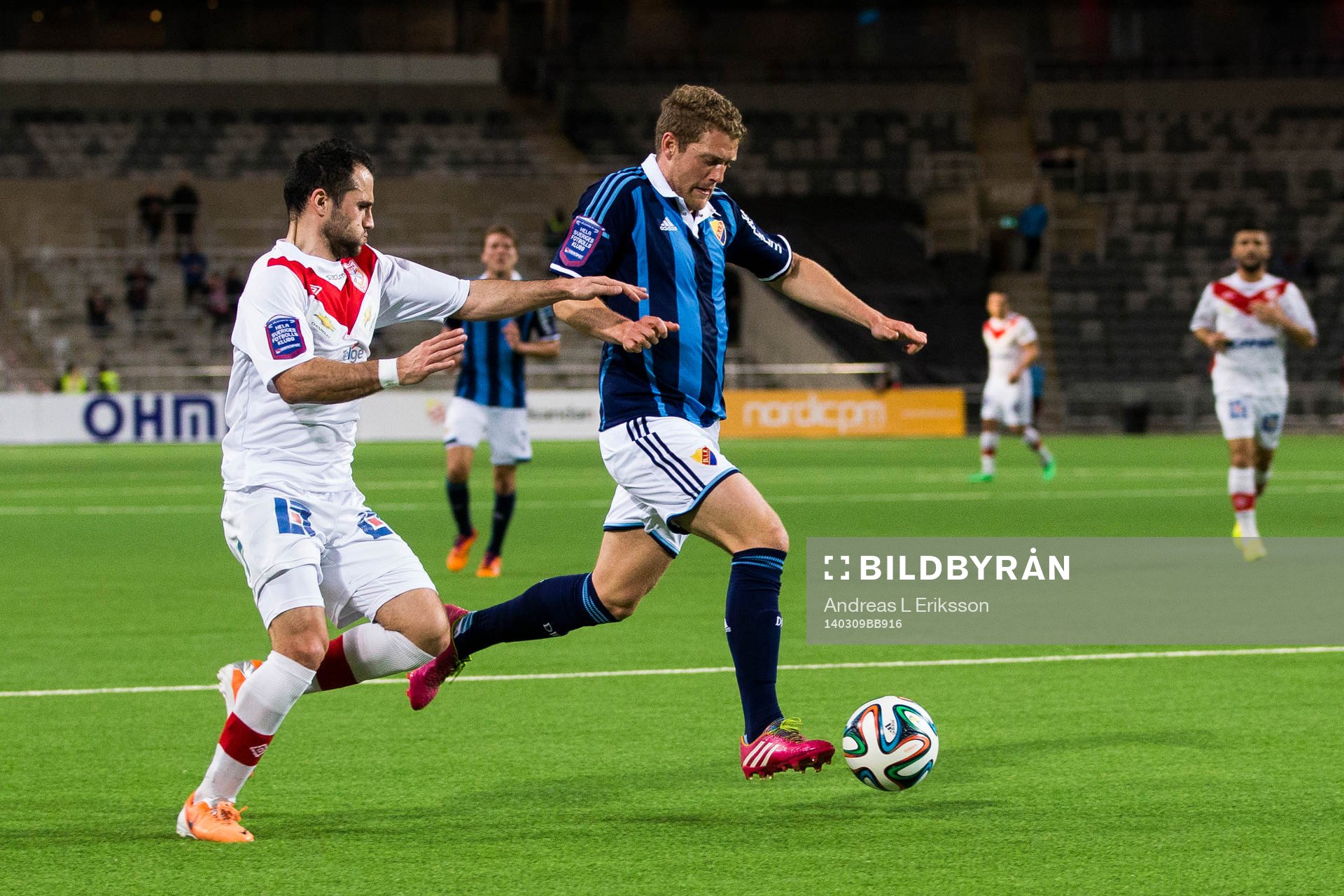 Assyriskas Levon Pachajyan jagar Djurgårdens Stefan