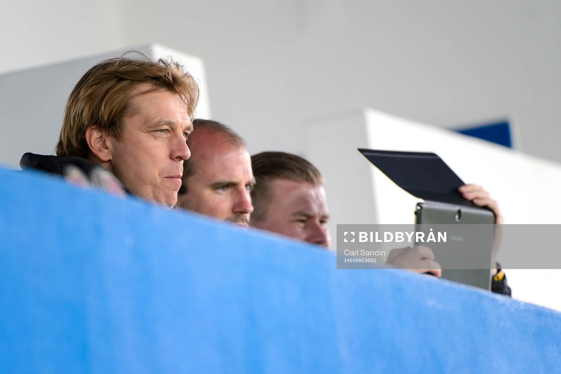 Tyresös tränare Tony Gustavsson på en träning