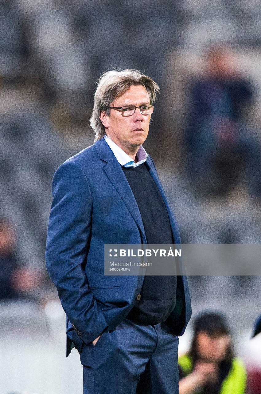 Djurgårdens tränare Per Olsson