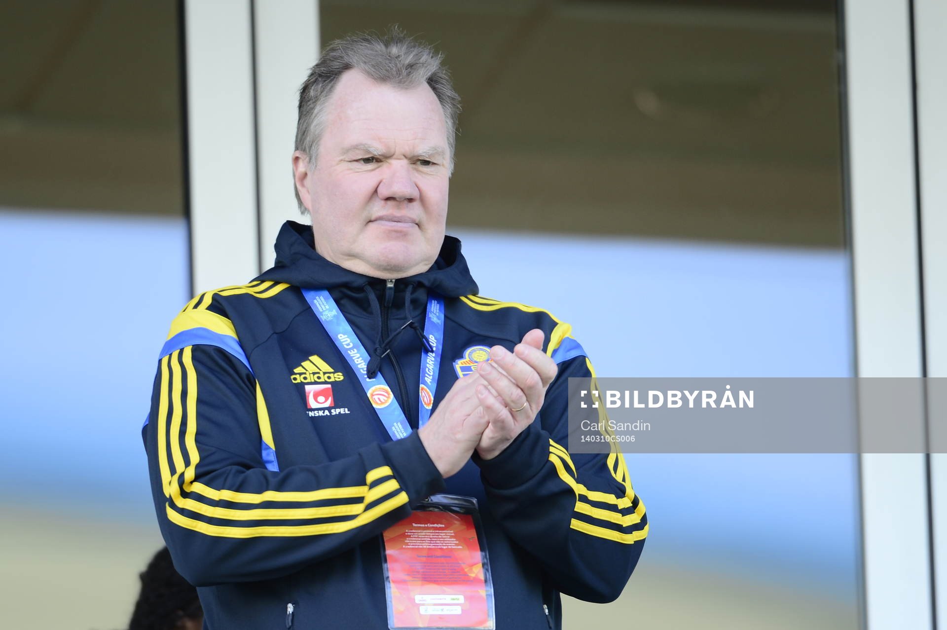 Svenska Fotbollförbundets ordförande Karl-Erik Nilsson
