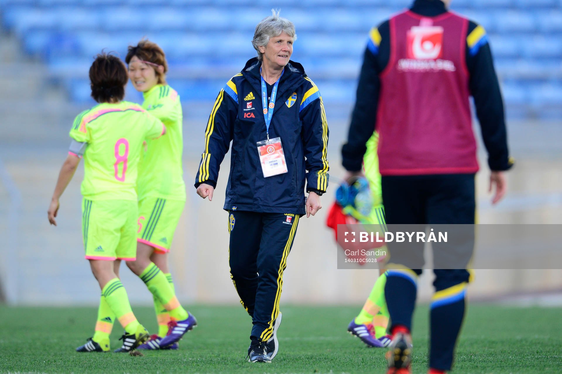 Sveriges förbundskapten Pia Sundhage
