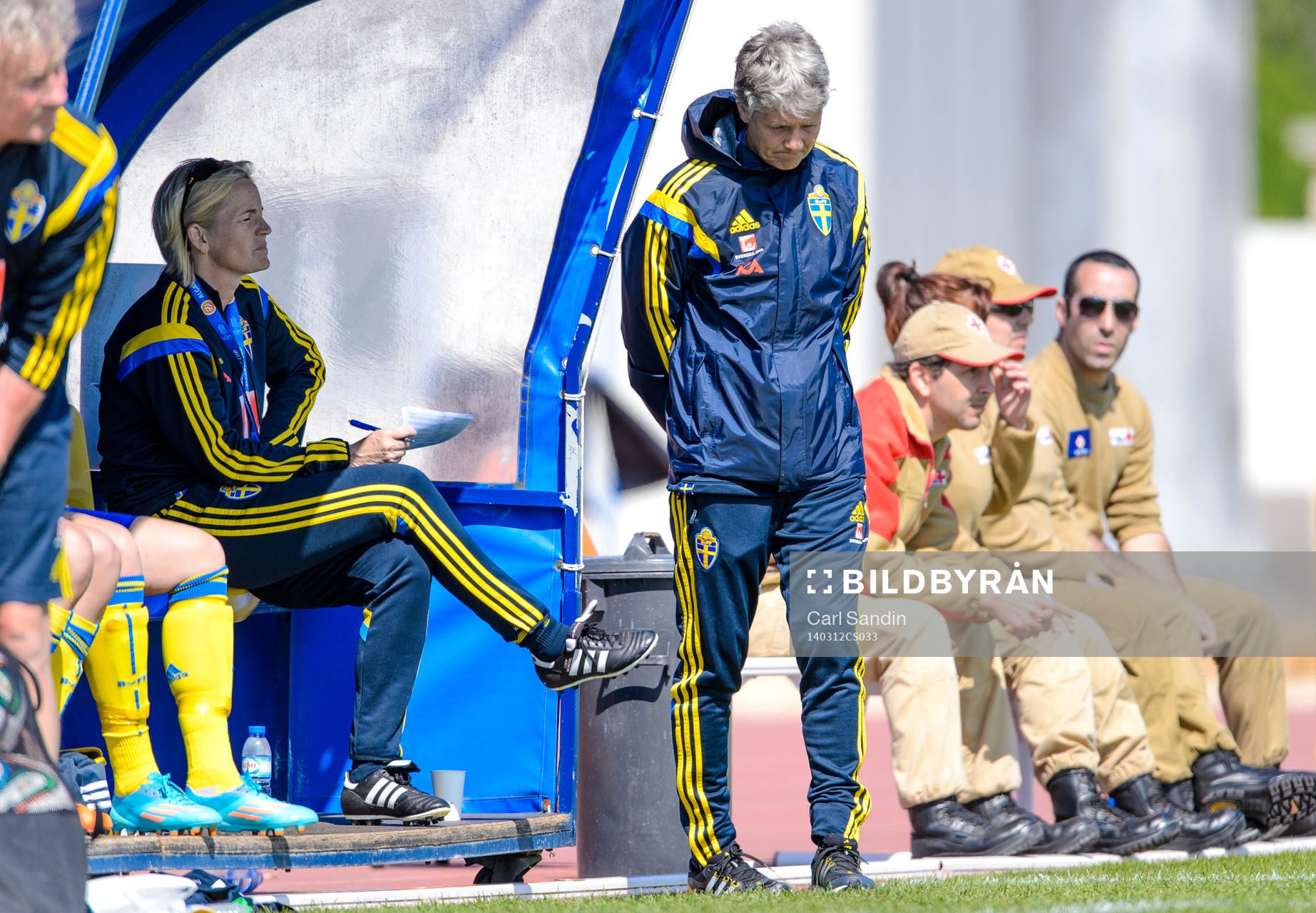 Sveriges förbundskapten Pia Sundhage