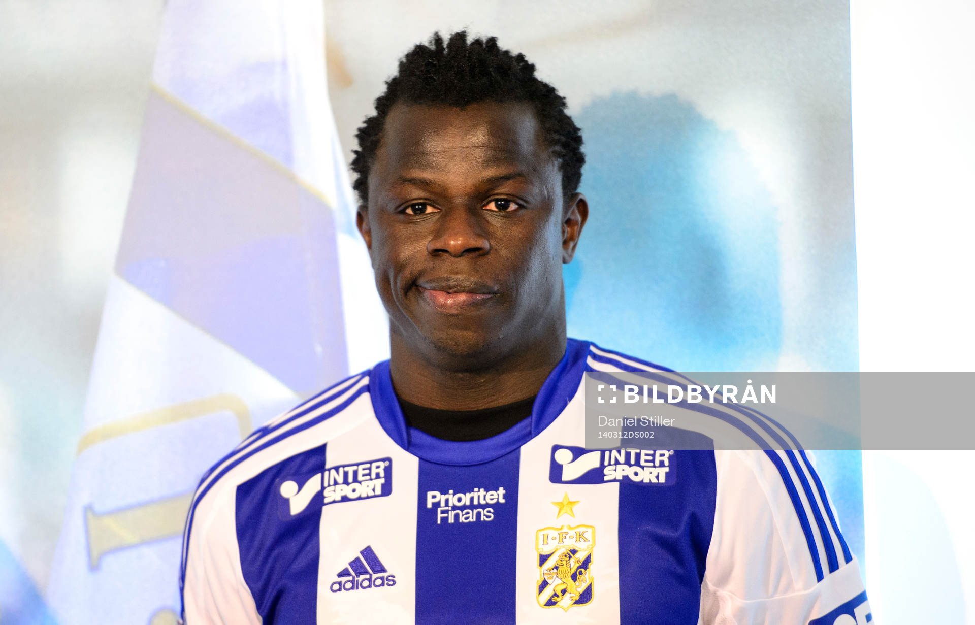 IFK Göteborg presenterar nyförvärvet Malick Mané på en