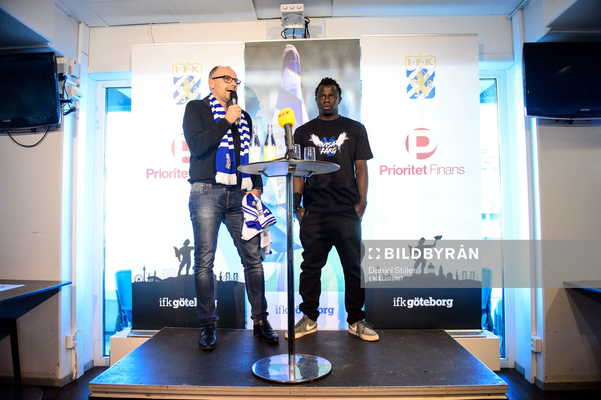 IFK Göteborgs sportchef Håkan Mild presenterar