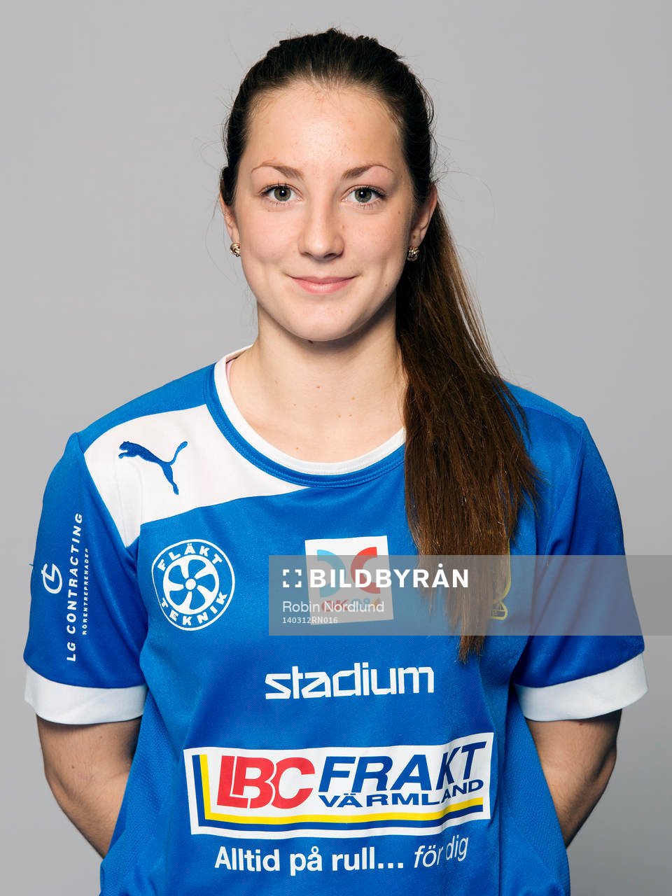 Damfotbollsspelaren Sofie Ask Karlstad/Qbik