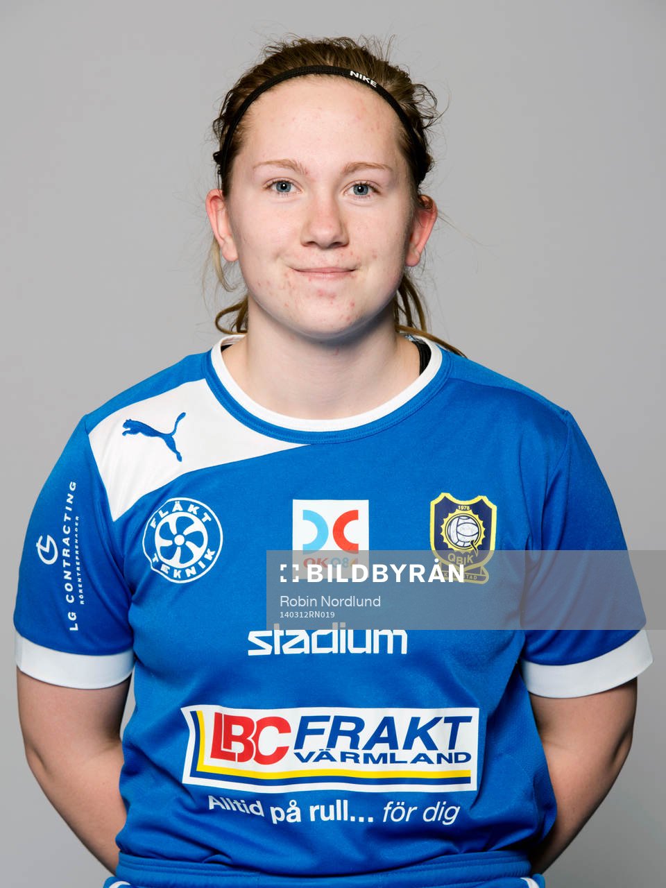 Damfotbollsspelaren Hanna Spets, Karlstad/Qbik