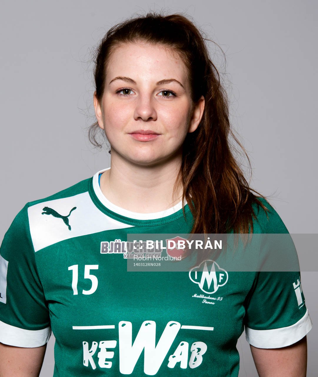 Mallbackens Johanna Bergh poserar för ett porträtt den 12 mars 2014 i Sunne.