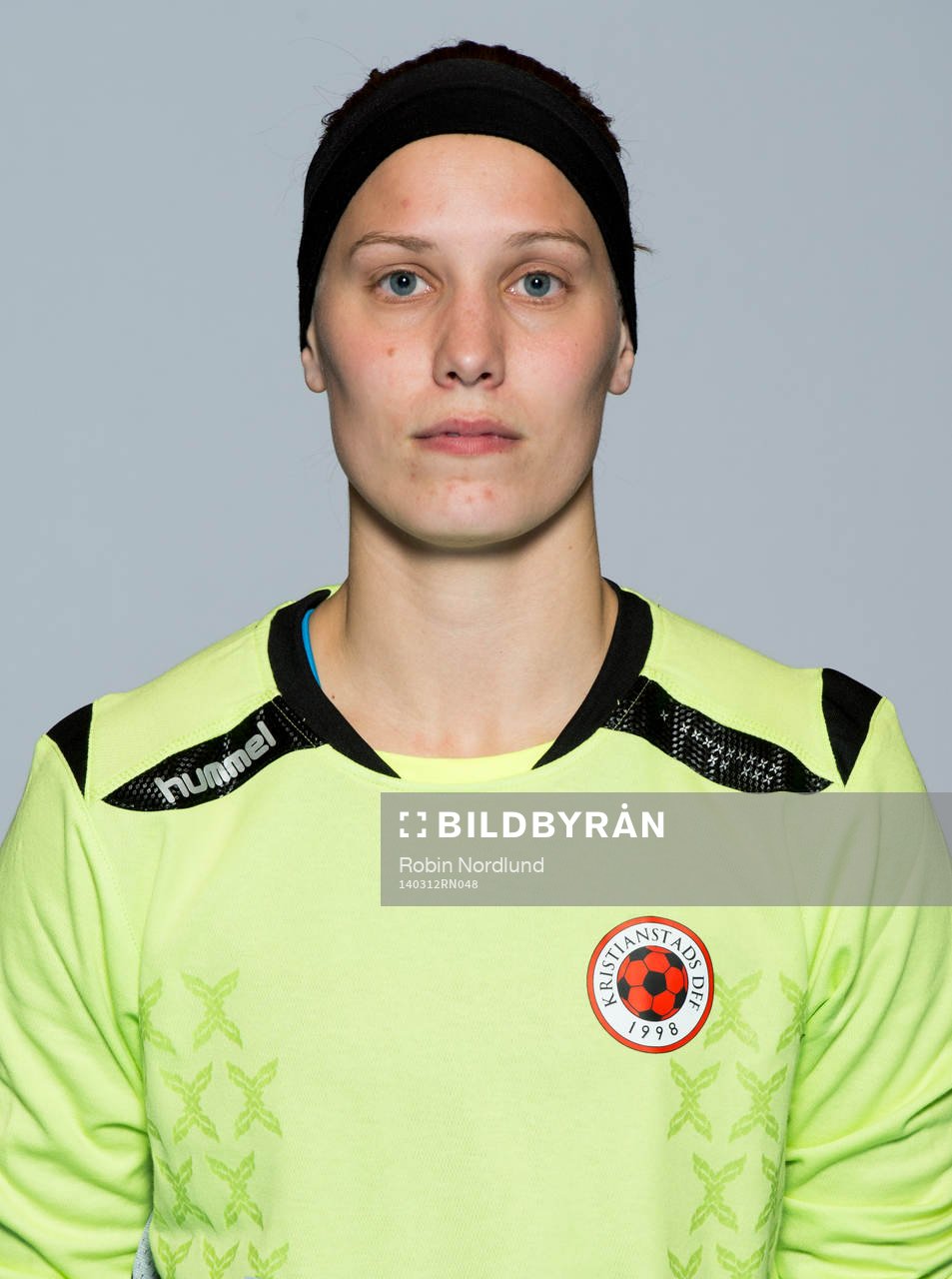 Damfotbollsspelaren Hanna Persson, målvakt, Kristianstad